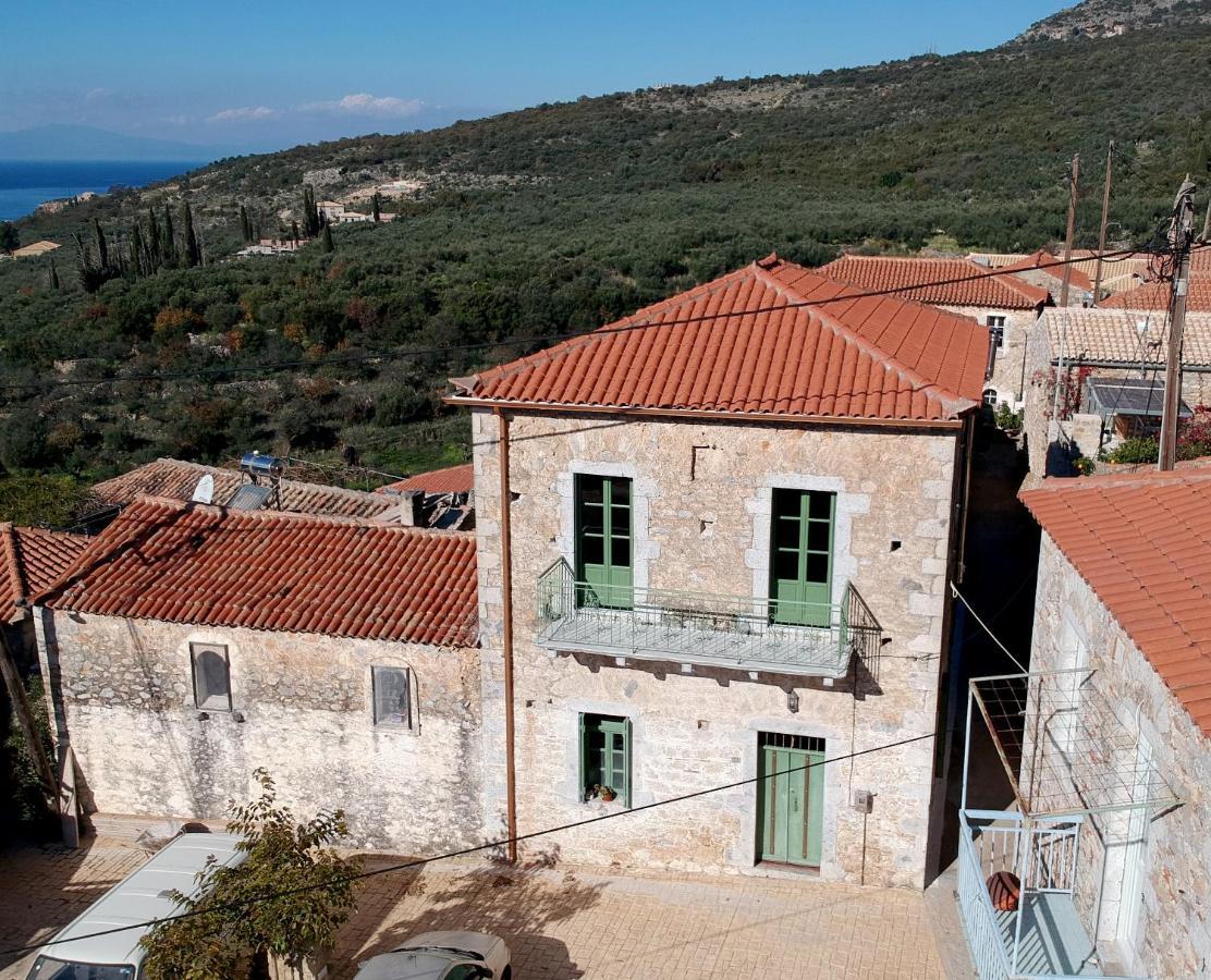 Stavroulas Stone House In Rigklia, Messinia Riglia Eksteriør bilde