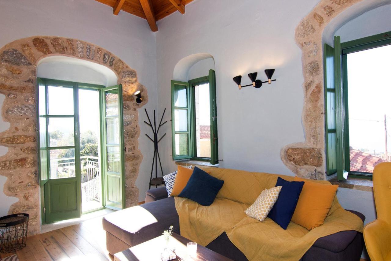 Stavroulas Stone House In Rigklia, Messinia Riglia Eksteriør bilde